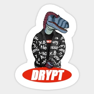 Drypt-osaurus Sticker
